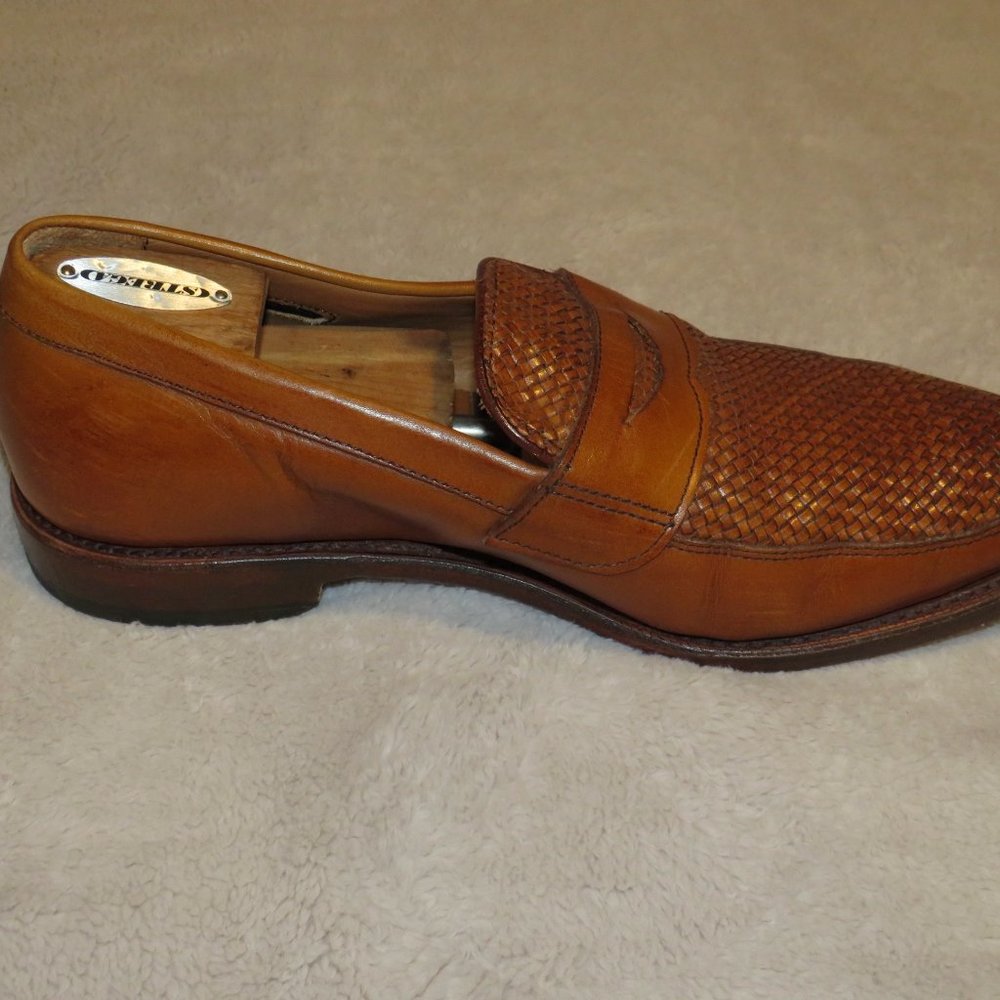 Allen Edmonds Lake Bluff Weave Loafers 8.5 EEE - Picture 5 of 11
